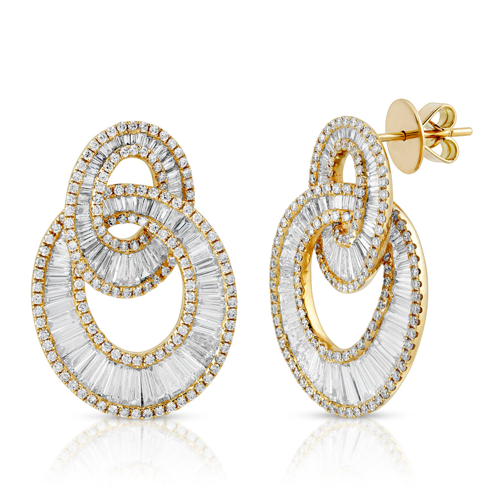 Illuminating Diya Chandelier Earrings - Mustafa Jewellery